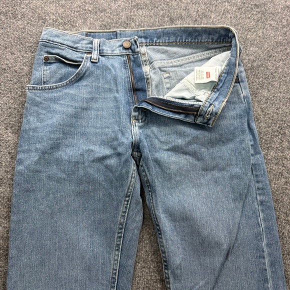 Wrangler Other - Wrangler Premium Jeans Men's 30x30 Light Wash Straight Fit Denim Casual Pants